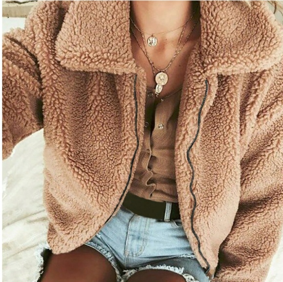 Jackets & Blazers - Luxe Teddy Bear Jacket